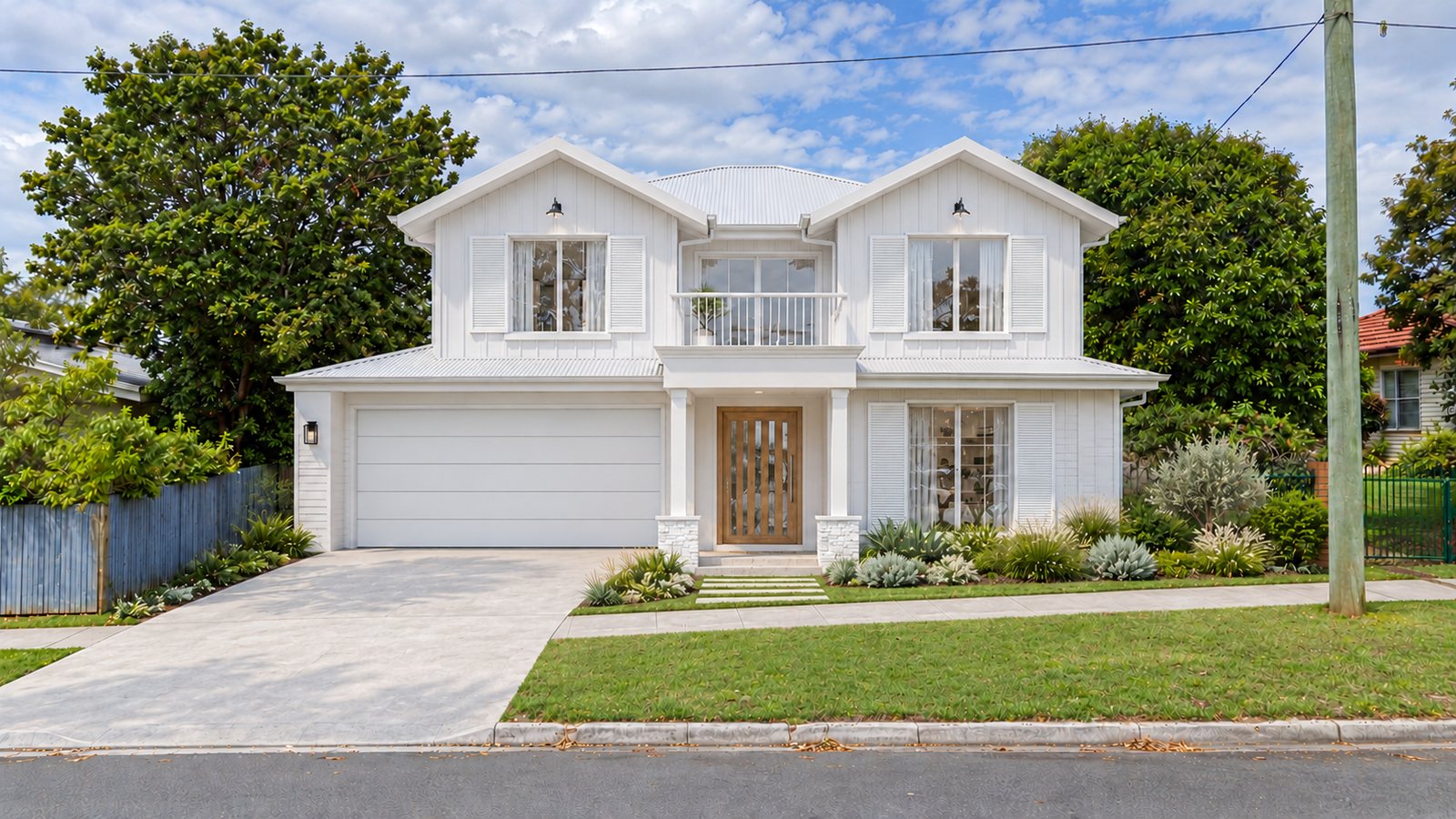 Facade render of the Robusq home at 49 Navua Street, Aspley